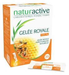Naturactive Gelée Royale 1500 mg 20 Sticks Fluides