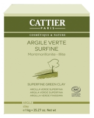 Cattier Extrafeine Grüne Tonerde 1 kg