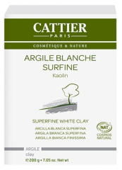 Cattier Argile Blanche Surfine 200 g