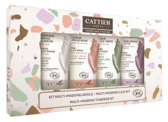 Cattier Organic Multi-Masking Clay Kit 2021