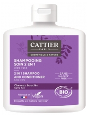 Cattier Shampoing Soin 2en1 Aloe Vera Bio 250 ml