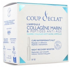 Radiance 12 Fiole Colagen Marin & Peptide Anti-&Icirc;mbătr&acirc;nire