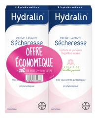 Hydralin Sécheresse Crème Lavante Lot de 2 x 200 ml -20% sur le 2ème