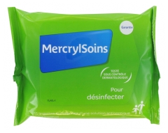Mercryl Soins 15 Lingettes Désinfectantes