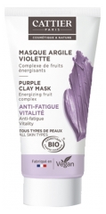 Cattier Purple Clay Mask All Skin Types Organic 30ml