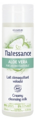 Natessance Aloe Vera Pur Saft Bio Fair Trade Samtige Bio Reinigungsmilch 200 ml