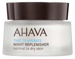Ahava Time to Hydrate Night Replenisher Normal to Dry Skin 50ml
