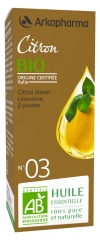 Arkopharma Organic Essential Oil of Lemon (Citrus Limon) n°03 10ml