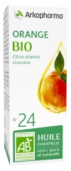 Arkopharma Organic Essential Oil Orange (Citrus sinensis) n°24 10ml