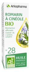 Arkopharma Organic Essential Oil Cineole Rosemary (Rosmarinus Officinalis) n°28 10ml