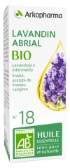 Arkopharma Organic Essential Oil Abrial Lavandin (Lavandula x Intermedia) n°18 10ml