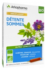 Arkopharma Arkofluides Entspannung Schlaf Bio 20 Ampullen