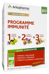 Arkopharma Arkofluides Immunity Program Organic 30 Phials