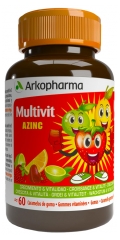 Arkopharma Multivit Azinc 60 Gommes Vitaminées