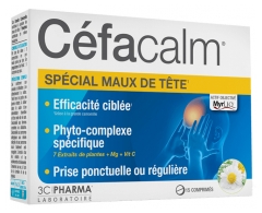 3C Pharma Céfacalm 15 Tablets