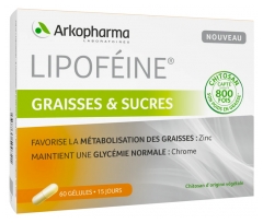 Arkopharma Lipoféine Graisses et Sucres 60 Gélules