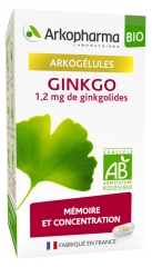 Arkopharma Arkocaps Organic Ginkgo 150 Capsules