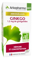 Arkopharma Arkocaps Organic Ginkgo 45 Capsules