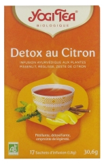 Ceai Yogi Detox cu Lăm&acirc;ie Bio 17 Plicuri