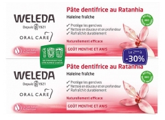 Weleda Toothpaste with Ratanhia 2x75ml
