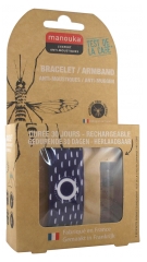 Manouka Kameleo Bracelet Anti-Moustiques + Recharge 6 ml