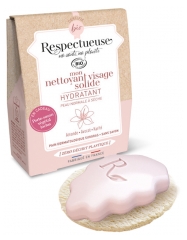 Respectueuse My Moisturizing Solid Face Cleanser 35g + 1 Free Plant Soap Dish