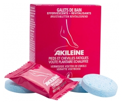 Akileïne Revitalizing Foot Bath 6 Tablets
