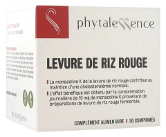 Phytalessence Levure de Riz Rouge 30 Comprimés