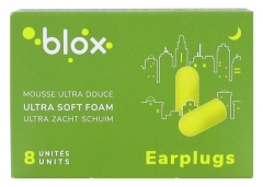Blox Earplugs Ultra Soft Foam 4 Pairs