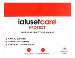 Laboratoires Genevrier Ialusetcare Protect 5 Pansements 8 x 8 cm (à utiliser de préférence avant fin 03/2022)