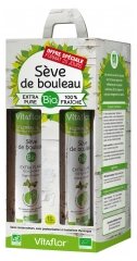 Vitaflor Sève de Bouleau Bio 4 x 250 ml Offre Spéciale