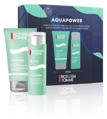 Biotherm Homme Aquapower Oligo-Thermal Care Dynamic Hydration 75ml + Refreshing Detoxifying Shower Gel 150ml