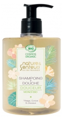Nature &amp; Senteurs Shampoing et Douche Douceur Monoï Bio 500 ml