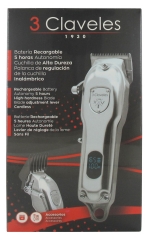 3 Claveles Professional Cordless Hair Trimmer