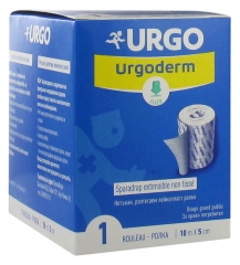 Urgo Urgoderm Neaustais Elastīgais Plāksteris 10 m x 5 cm