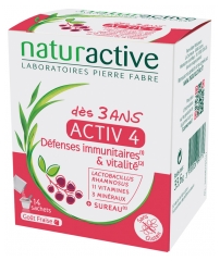 Naturactive Activ 4 Dès 3 ans 14 Sachets
