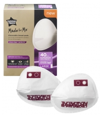 Tommee Tippee Made For Me 40 Large Disposable Breastfeeding Pads