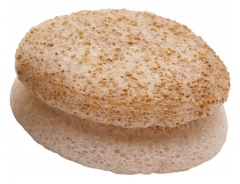 Éponge Konjac Visage 2en1 Eclats de noix