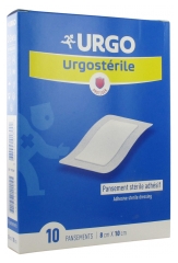 Urgo Urgost&eacute;rile Plasture Steril Adeziv 8 x 10 cm 10 Plasturi