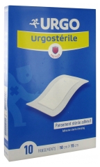 Urgo Urgost&eacute;rile Sterile Kl&aelig;bende Forbinding 10 x 15 cm 10 Forbindinger