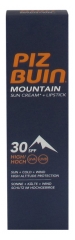 Piz Buin Mountain Sun Cream 20ml/Lipstick SPF30 2,3ml
