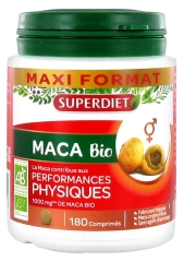 Superdiet Organic Maca 180 Tablets