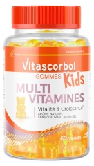 Vitascorbol Kids Multivitamines 60 Gummies