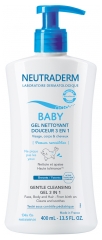 Neutraderm Baby 3-in-1 Gel Detergente Delicato 400 ml