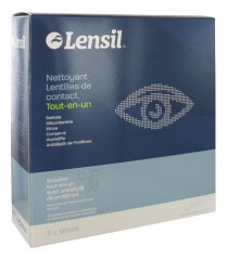 Lensil All-in-one Contact Lens Cleaner 3 x 360ml