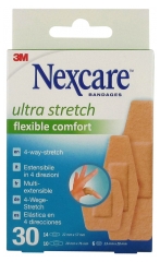 Nexcare Apósitos Ultra Stretch Flexible Comfort 30