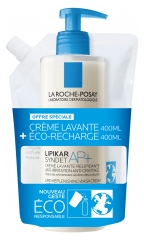 La Roche-Posay Lipikar Syndet AP+ 400 ml + Éco-Recharge 400 ml