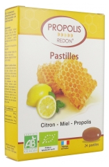 Redon Pastile Limona Med Propolis Bio 24 Pastil
