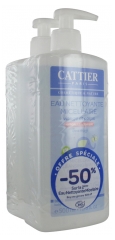 Cattier Organic Cleansing Micellar Water Face and Body 2 x 500ml