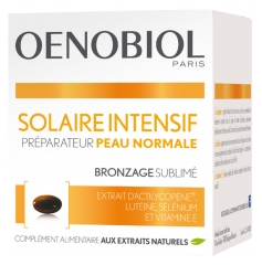Oenobiol Solaire Intensif Preparador de Piel Normal 30 Cápsulas